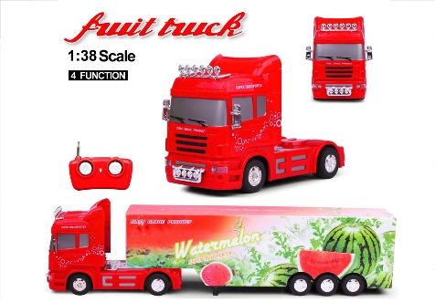 FRUIT TRUCK RC 1:38 CONTAINER Anguria 27Mhz