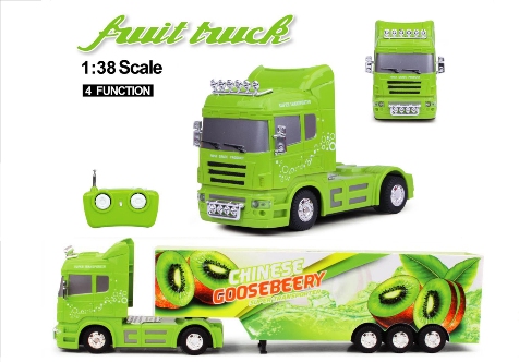 FRUIT TRUCK RC 1:38 CONTAINER Kiwi 40Mhz