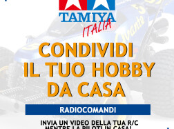 Radiocomandi: concorso Tamiya ‘CONDIVIDI IL TUO HOBBY DA CASA’